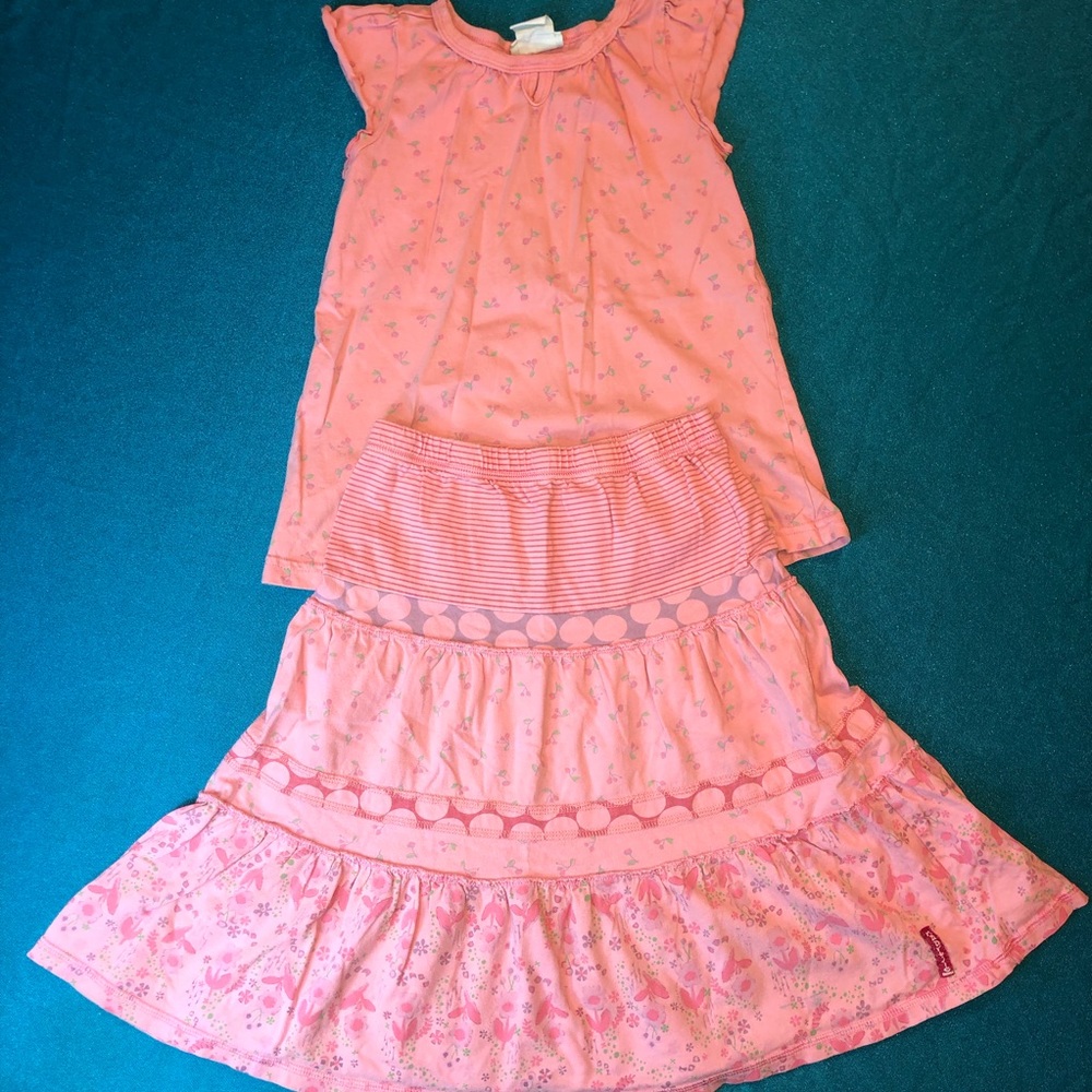 Naartjie Top & Skirt Set